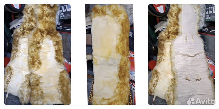 Меховые накидки из натуральной овчины новые