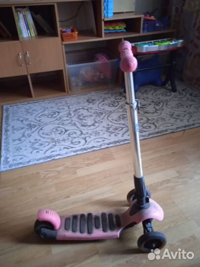 Самокат детский трехколесный бу