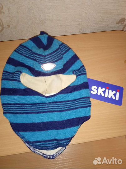 Шапка шлем skiki
