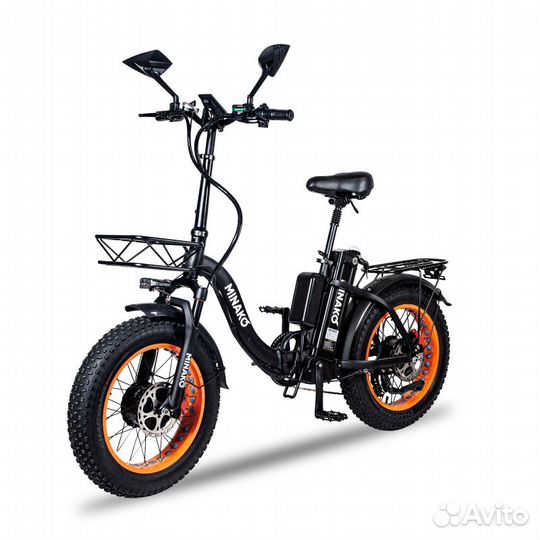 Электровелосипед Minako F11 Dual + аквазащита