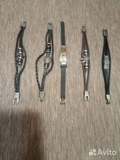 Браслеты Кожаные