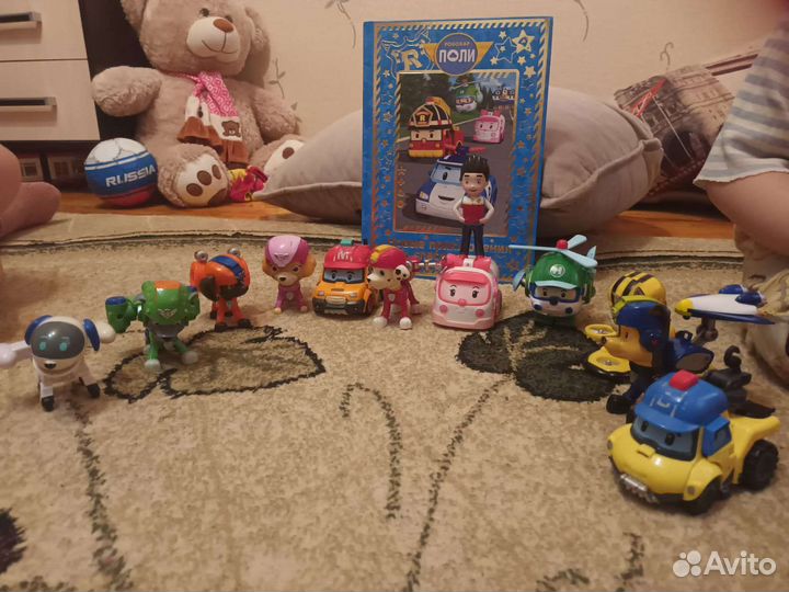 Робокар поли набор, собачий патруль набор