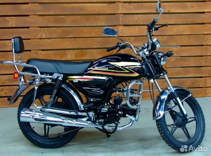 Мопед motoland (мотоленд) Альфа VR 11 черный