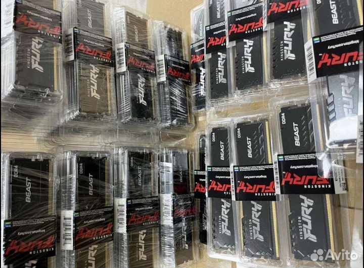 Kingston FuryBeast DDR4-16gb-2666mhz-опт/розница