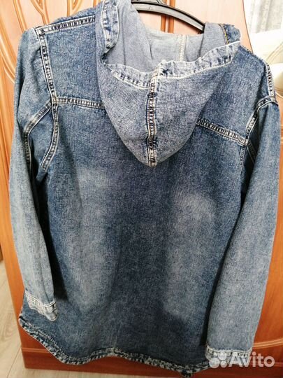 Джинсовая ветровка