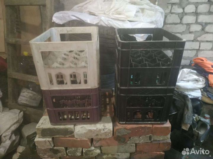 Пластиковые ящики для бутылок 0.5 л