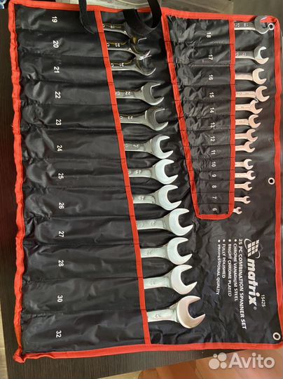 Набор комбинированных ключей