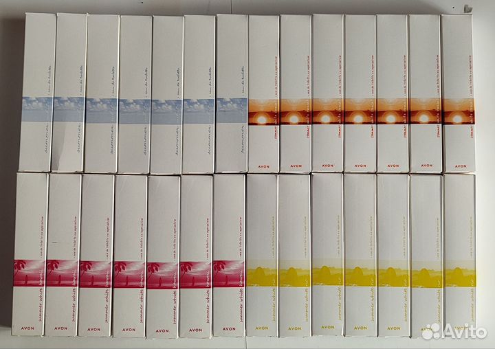 Avon Summer White 4 вида