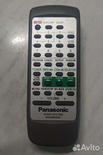 Пульт ду panasonic