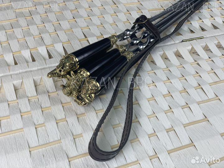 Шампура подарочные в чехле