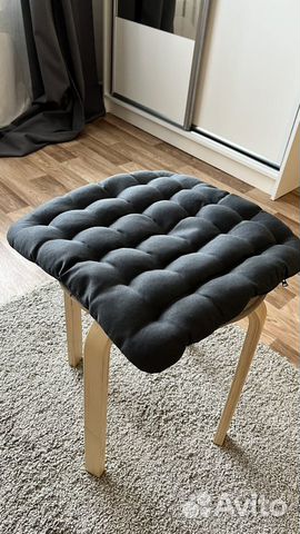 Подушка на стул с лузгой гречихи