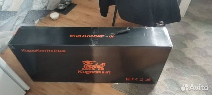 Электросамокат Kugoo HX Plus черный