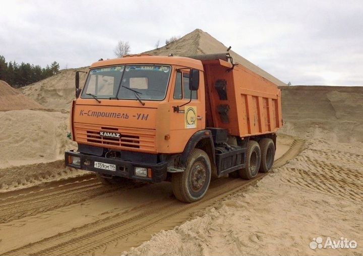 Песок сеянный с доставкой