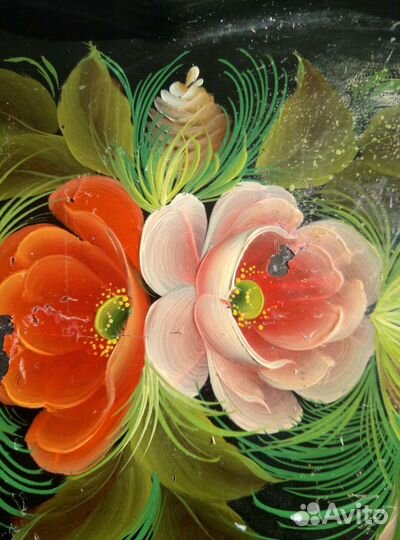 Поднос металлический СССР