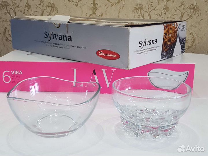 Салатники креманки посуда стекло