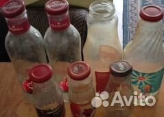 Банки бутылки стекло пластик мерные 0,2 - 5 л