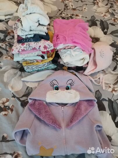Одежда для девочки пакетом 80 86