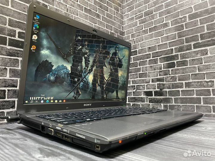 Игровой ноутбук Sony I7/FHD/8Gb/SSD+HDD/4ядра