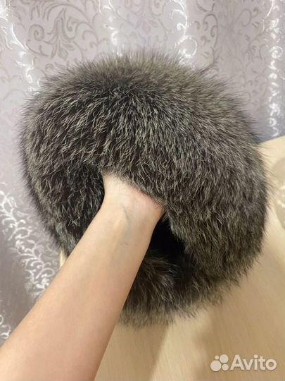 Шапка из чернобурки