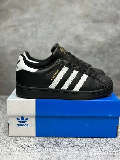 Кроссовки Adidas superstar black