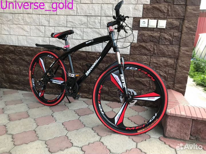 Велосипед Mersedes-Benz (Черный ) Новый