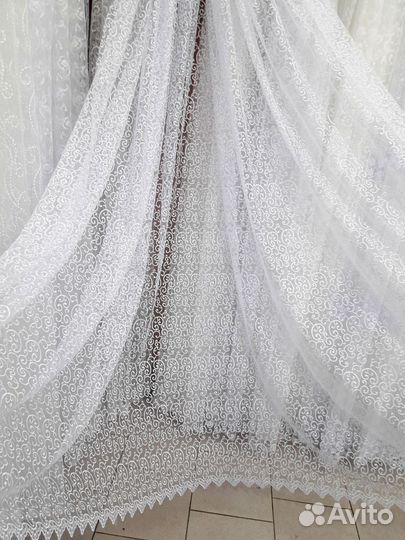 Фатин с вышивкой, готовые комплекты