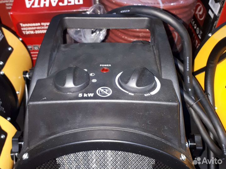 Электрическая тепловая пушка Denzel DHC 5-400 5кВт