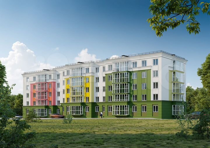 3-к. квартира, 64,6 м², 5/5 эт.