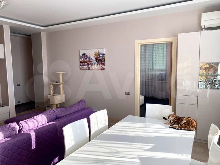 4-к. квартира, 123,8 м², 13/25 эт.