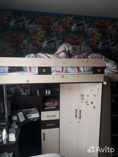 Детская кровать чердак