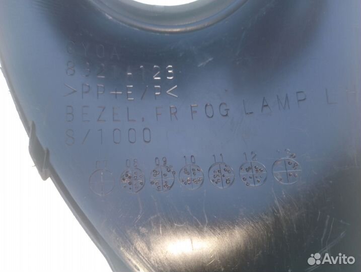 Решётка птф Мitsubishi Lancer 10 рестайлинг