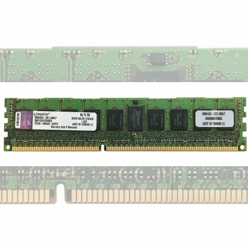 [KVR16LR11S4/8] Оперативная Память Kingston Ddr3 8 Kvr16lr11s4/8