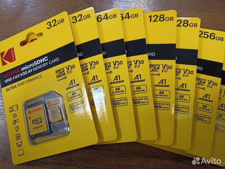 Карта памяти microsd Kodak 128 gb