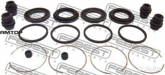 Febest 0875-B12F Ремкомплект тормозного суппорта 0