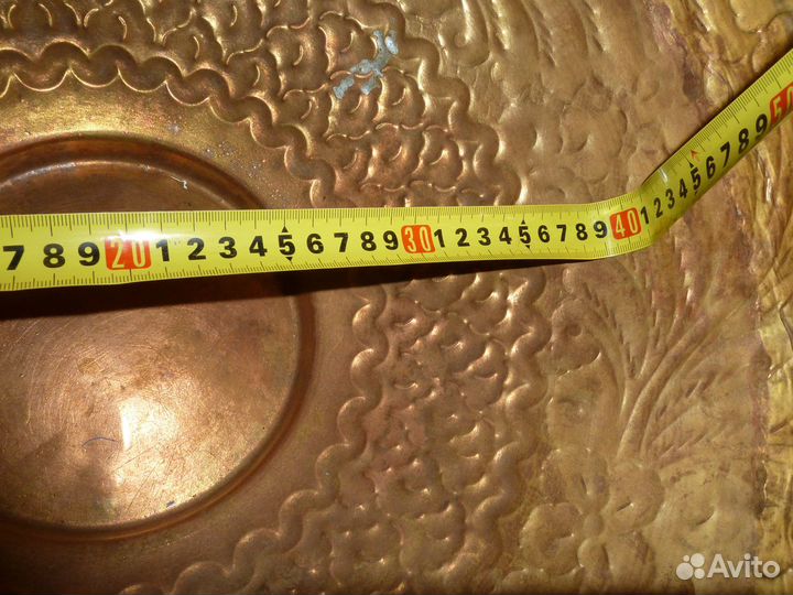 Большое напольное кашпо, ваза, бронза