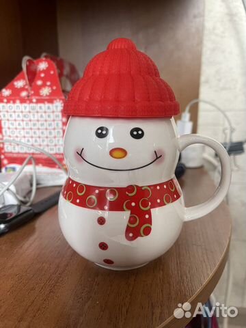 Кружка снеговик
