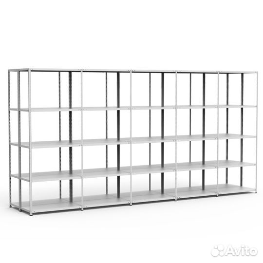 Стеллажи складские стфу (200кг. на полку)