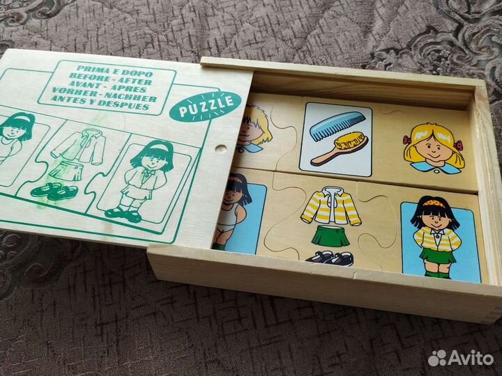 Развивающие деревянные игрушки