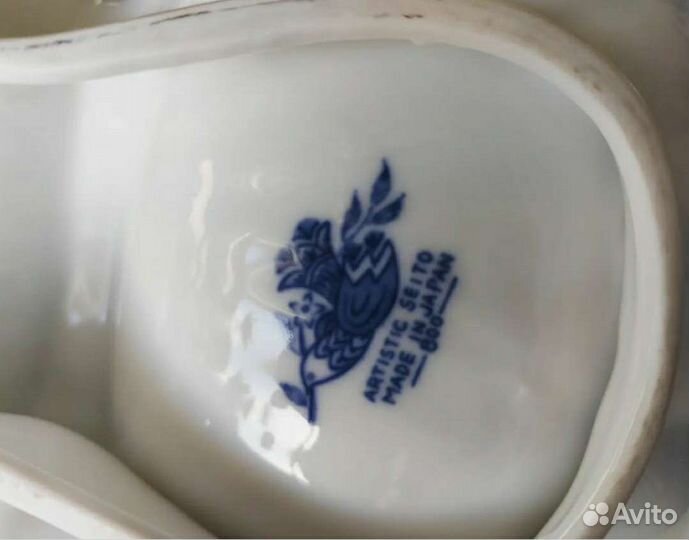 Блюдо менажница винтаж фарфор Япония