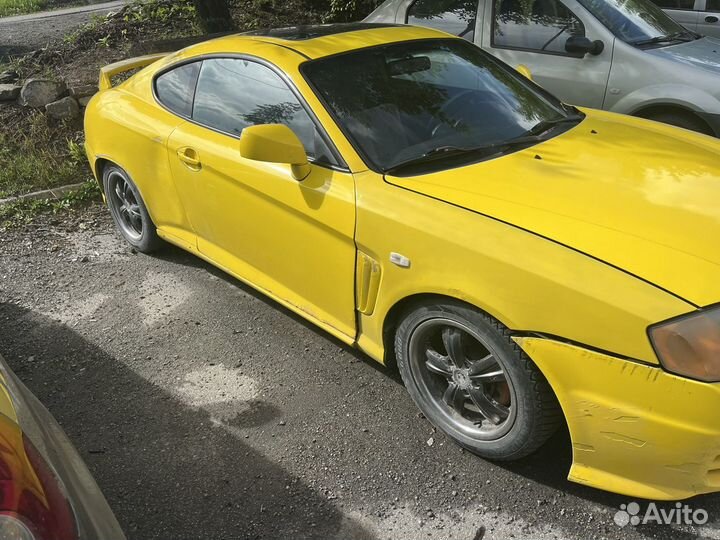 Hyundai Tuscani 2.0 МТ, 2002, 250 000 км