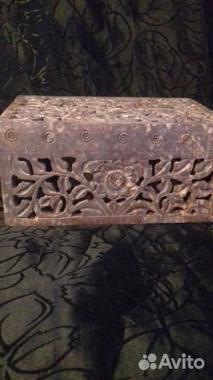 Шкатулка из натурального камня 2