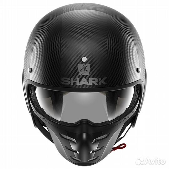 Мотошлем shark S-drak 2 carbon skin Glossy XS