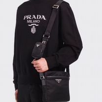 Сумка мужская через плечо Prada Pocono Messenger