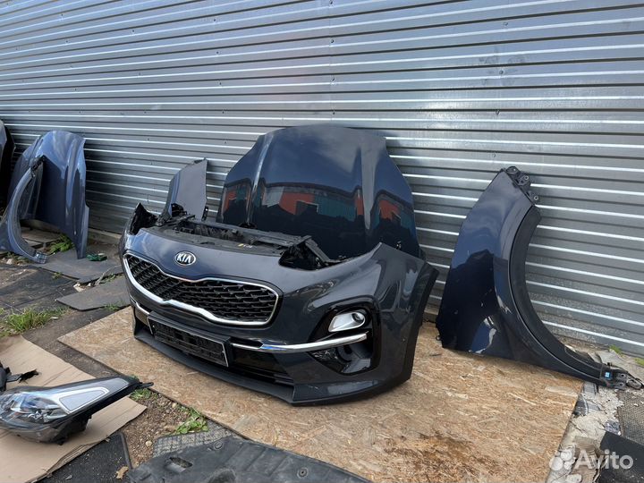 Kia Sportage 4 18-22г Ноускат перед в сборе