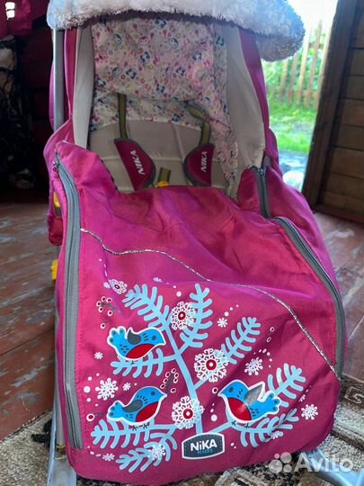 Коляска санки