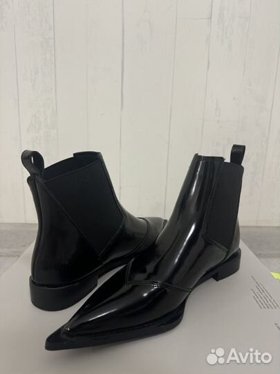 Ботильоны 38 р. (24,5 см), демисезон, нат. кожа