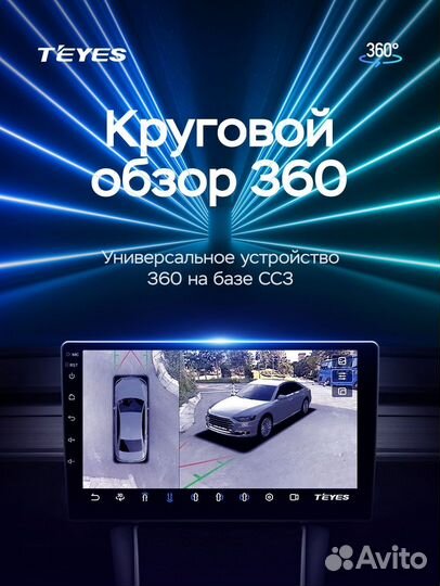 Teyes CC3 6/128GB (360) Обзор Крым Новые