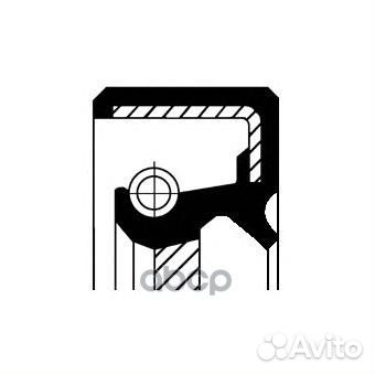 Сальник коленвала FR ford focus/mondeo