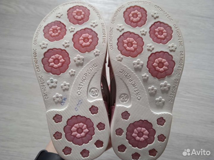 Сандалии, туфли для девочки, 20 размер