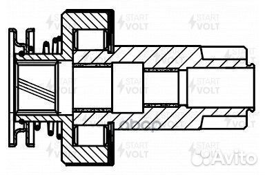 Привод стартера (бендикс) для а/м VAG Octavia Tour